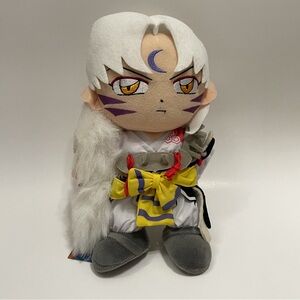 Inuyasha Anime Sesshomaru 8" Plush Doll Rumiko Takahashi 2000 2004 NEW Vintage